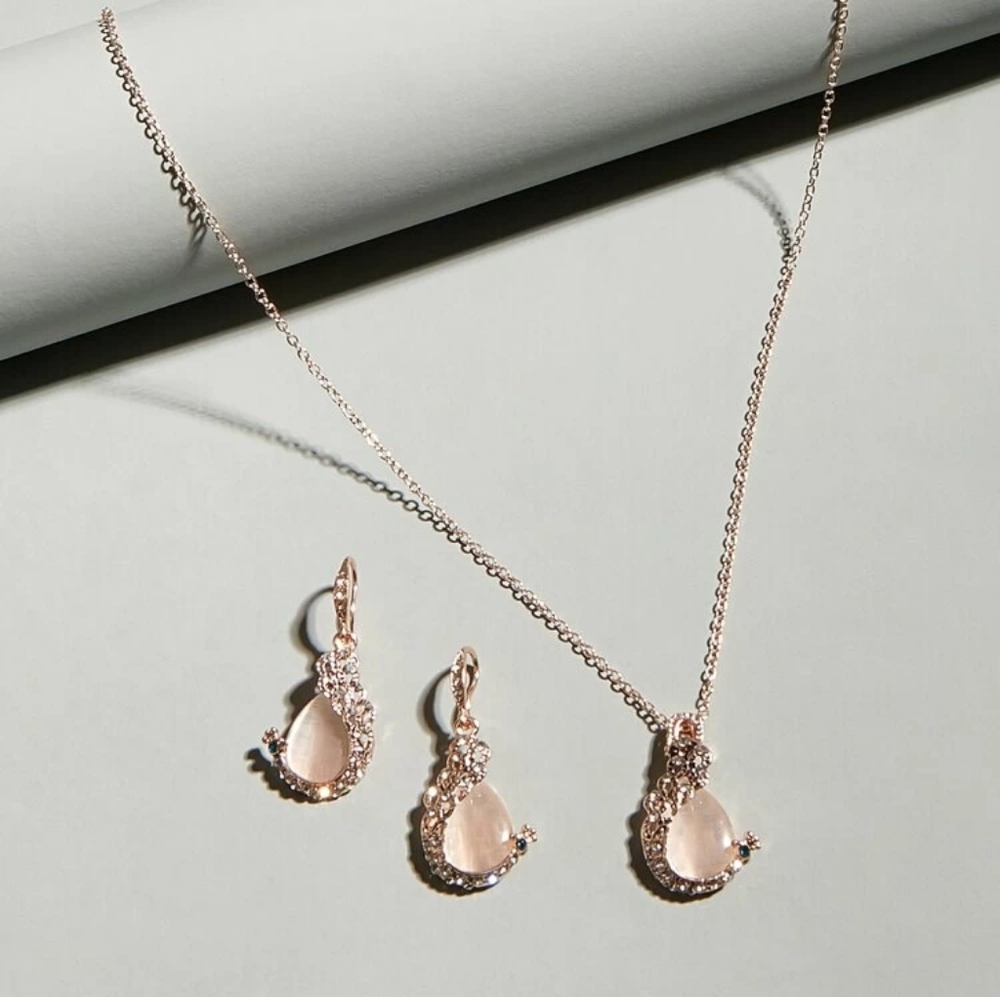 Necklace and earring set